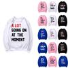 Dammode Långärmad Pullover Hoodie Topp