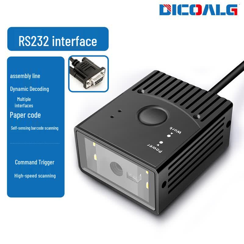 DICOALG Fixed Industrial 1D 2D Barcode Scanner