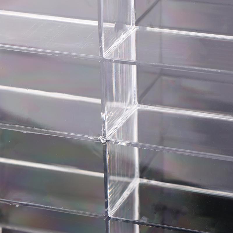 Acrylic Wheels Car Storage Box For Diecast 1/64 Storage Case Dustproof Educational Kid Boys Toys For Children Gift