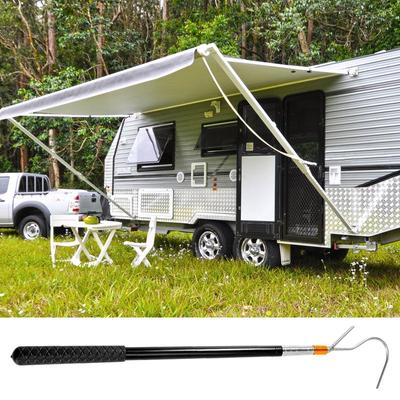 RV Awning Opener Canopy Rod Pole Opener Portable RV Awning Opener Rod Pole With Multi-Section Locking For Tent Shelter Extends