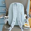 Mochila Escolar de Estudiante con Encaje de Lazo Gran Capacidad para Mujer