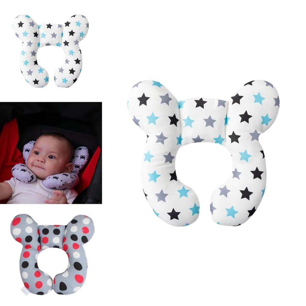 Cute Cartoon Children's U-shaped Pillow For Neck Support While Traveling