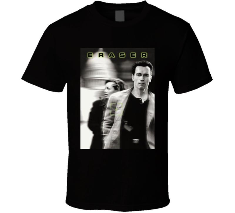Eraser Arnold Schwarzenegger Retro Action Movie Unisex T-Shirt XXL