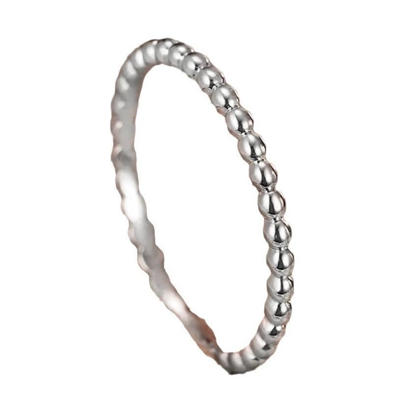 One Ring, Retro Round, Exaggerated, Simple, Personalized Accessory