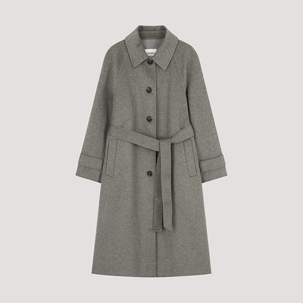 

She S miSS Wool Blend Raglan Handmade Coat Swhcto42030 Mg MELANGE GRAY/66