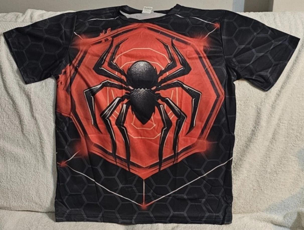 SPIDER ARACHNID WEB ANIMAL T-shirt L