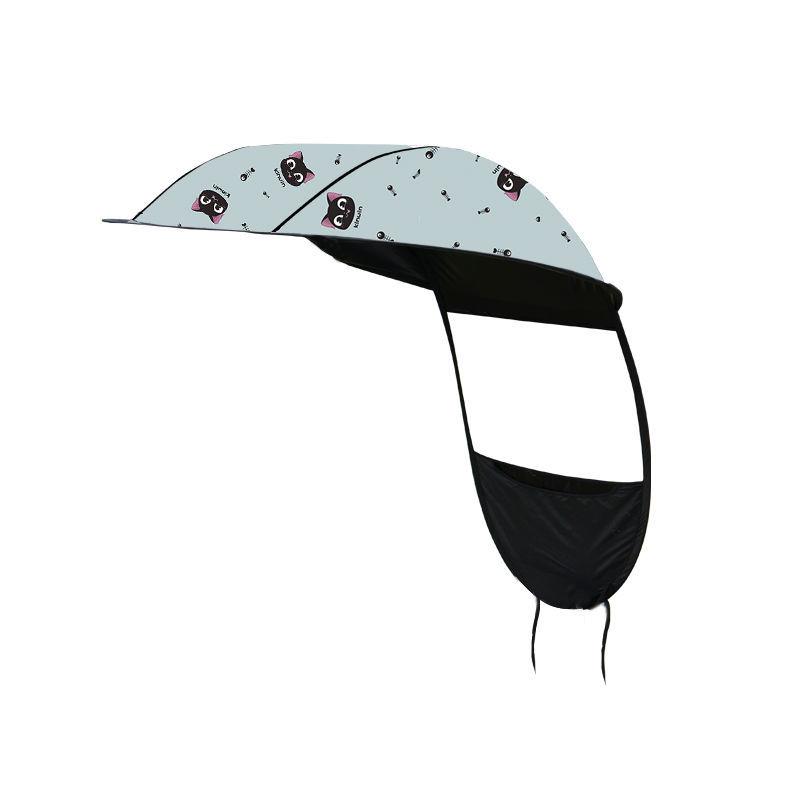 Sada stříšky a krytu proti dešti pro elektrokolo