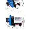 RV Water Pump - 12V/24V Self-priming Booster Pump - Horizontal Marine DC Miniature Electric High-pressure Diaphragm Pump