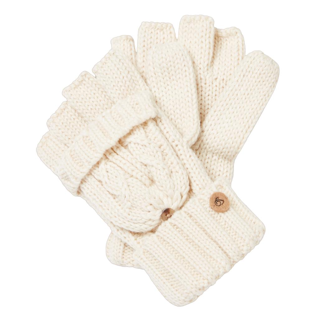 CRAGHOPPERS Womens/Ladies Brock Knitted Mittens