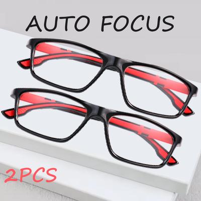 1/2/3/4PCS VOPHA Auto Focus Reading Glasses Lightweight Anti Eyestrain Computer Glasses For Women Men