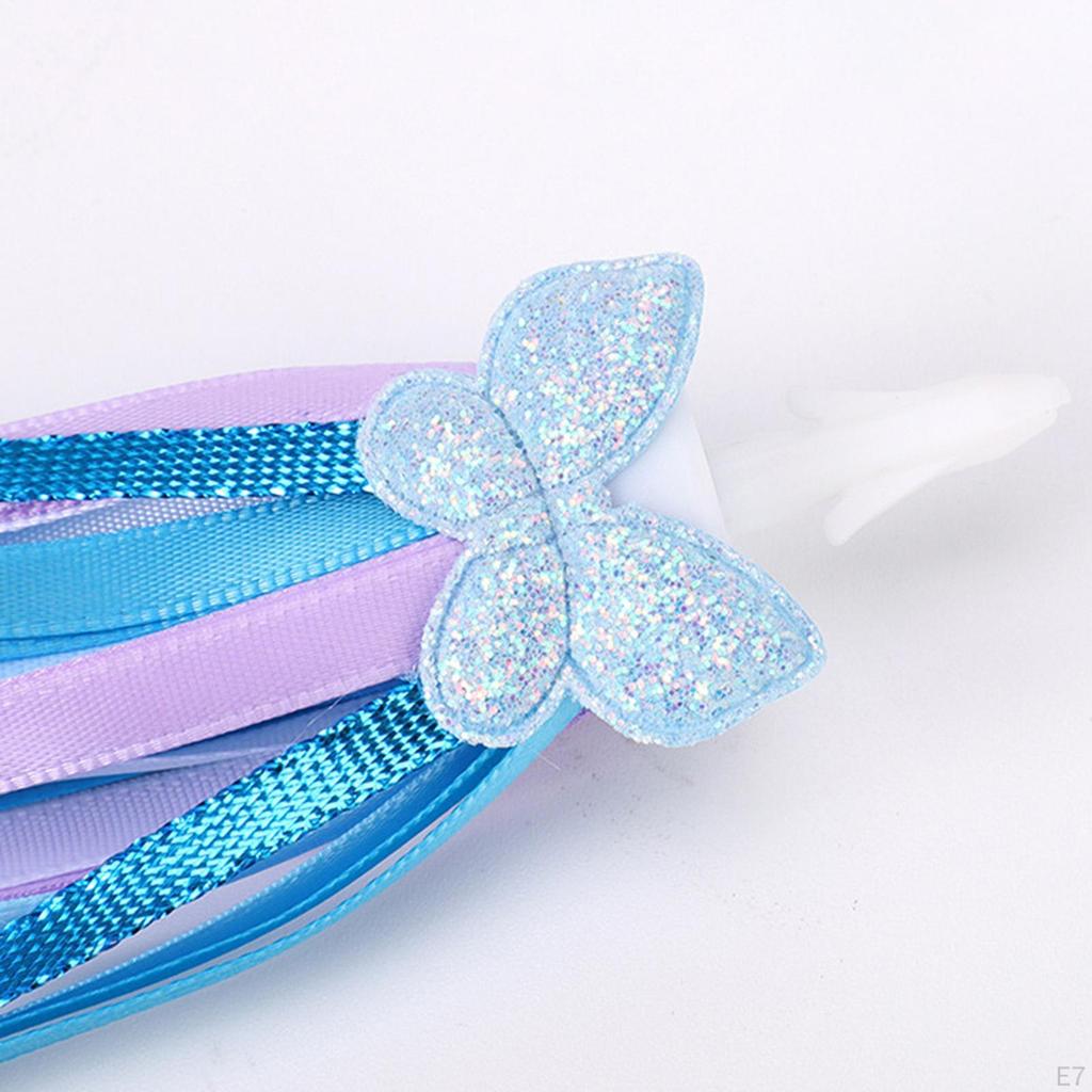 2 Pieces Bichcles Tassels Biños Girls Easy Atect for Bicycle Balance Bike Decoration Children