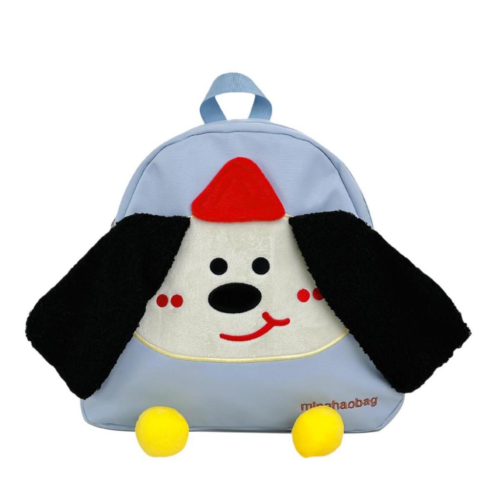 2025 Women's Cute Cartoon Puppy Embroidered Schoolbag - Lightweight Travel Backpack