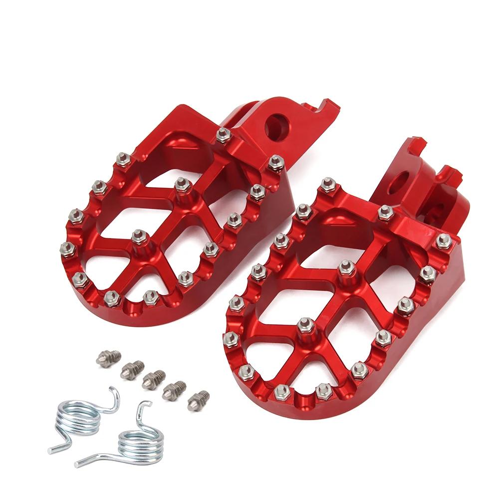 Motorcycle CNC Gear Shift Foot Lever Foot Pegs Rest Footrests Pedals Footpegs For HONDA CRF250R CRF450R CRF250RX CRF450X CRF450X