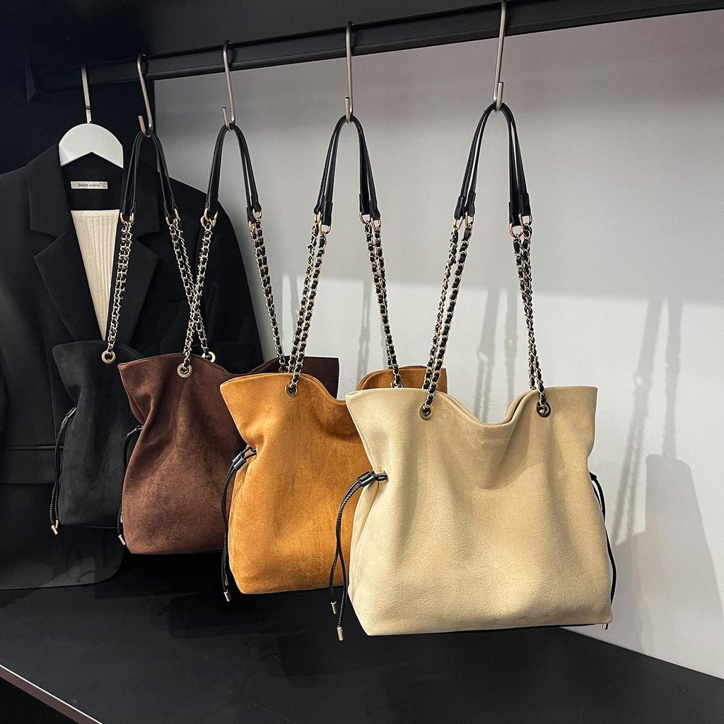 2025 Minimalist Solid Color Women's Shoulder Bag - Long Handle, Textured, Large Capacity Crossbody Handbag