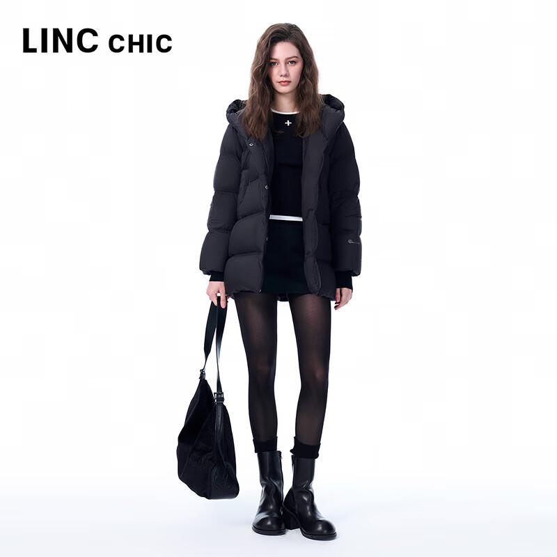 Jin Yujie Women's Puffer Mid-Length 90% Duck Down Jacket