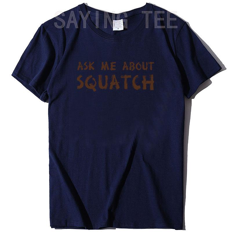 

Ask Me about My Bigfoot T-Shirt Funny Graphic Sasquatch Flip Shirts Humor Sarcastic and Nerdy Tee Tops Cool Cute Graphic Outfits 4XL