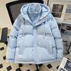 Women's Hooded Two-Piece Winter Down Coat - Thickened Cotton-Padded Bread Jacket