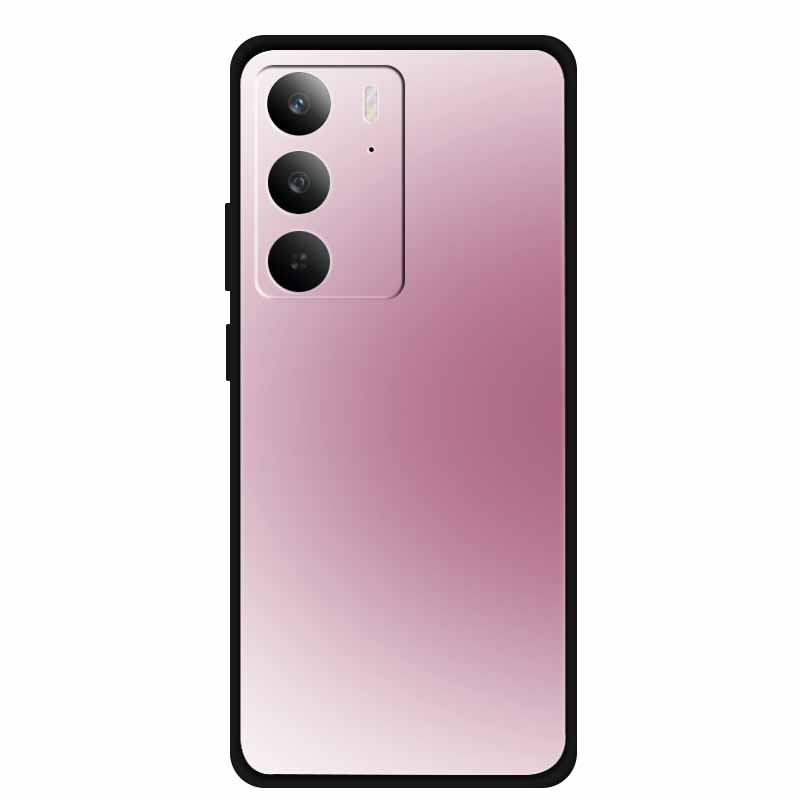 Cover per Realme C75 RMX3941 C75X 4G Posteriore Morbida in Silicone Colorata Lusso TPU Custodia Telefono C 75 Bumper Girly Gradiente Viola