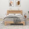 816693 vidaXL Bedside Tables 2 Pcs High Gloss White 50x39x47 Cm