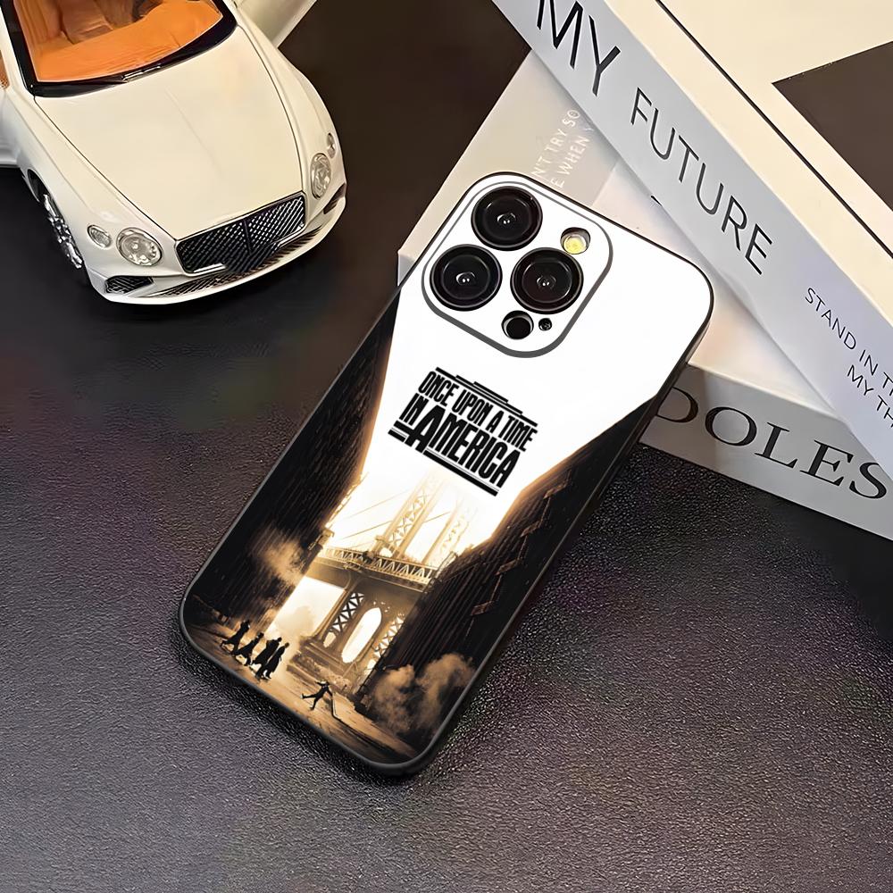 

Чехол для телефона «Однажды в Америке» для 16 Pro Max iPhone 17 Pro Max 14 15 Plus 12 13 11 Pro Xr X Xs SE Задняя крышка iPhone12 Pro