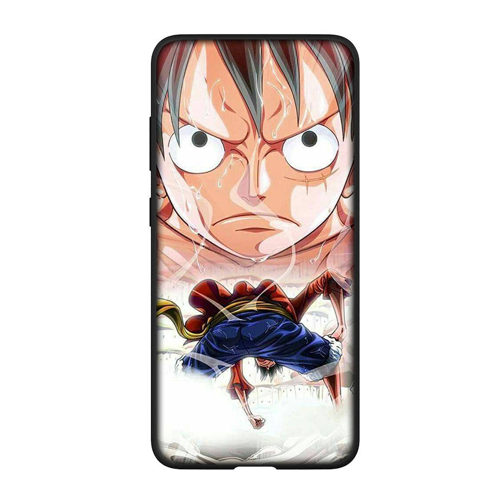 For Samsung Galaxy S24 S23 iPhone 15 14 Xiaomi Redmi Note 13 12 11 8 Plus 10 9 Pro Max X XR Case Cartoon Trafalgar Law Luffy One Piece OPPO Huawei