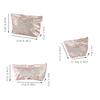Pink Cute Pearl  Zipper Makeup Bag Travel Women Lipsticks Toiletry Storage Pouch Handbag Luxury  Ladies Make Up Organizer Bag