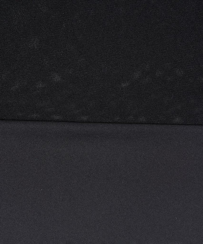 Munsingwear Women's Long Sleeve U-Neck Mesh Undershirt, UV Protection, Heat Protection, Fatigue Reducing, Golf, MG5SUD22L (Black, BK00)