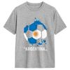 Argentina Flag Tshirt Summer Harajuku Tshirts Unisexs 100 Cotton O Neck Plus Size Tees Short Sleeve Vintage Tops