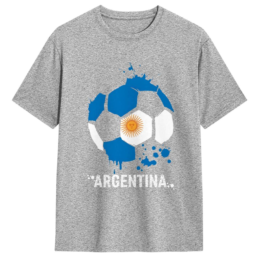 Argentina Flag Tshirt Summer Harajuku Tshirts Unisexs 100 Cotton O Neck Plus Size Tees Short Sleeve Vintage Tops