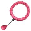 24 Knots Fitness Hoop Detachable Abdominal Workout Equipment Weighted Exercise Hoop  for Women/Men