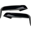 1 Pair Car Front Bumper Fangs Trim Air Vent Lid Cover Decoration Compatible For BMW 3-Series F30 F31 2012 2013 2014 2015 2016 2017 2018(Glossy Black)