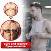 2pcs Ems Gynecomastia Reduction Massage, Portable Electric Ems Neck Massager, Cervical Massage For Pain Relief