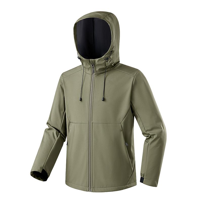 Jacket Soft Shell Outdoor Leisure Hiking Waterproof Jacket Hooded Jacket Mountaineering Jacket 2XL
