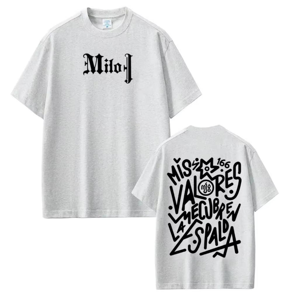 Rapper Milo J Fashion Graphic T-shirts Men Women Fashion T-shirt Summer Short-sleeved, Loose Casual Harajuku T-shirts Streetwear