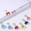 Ufmarine 60 Pcs Small Binder Clips 3/4 Inch, Cute Smiling Binder Clips for Officee