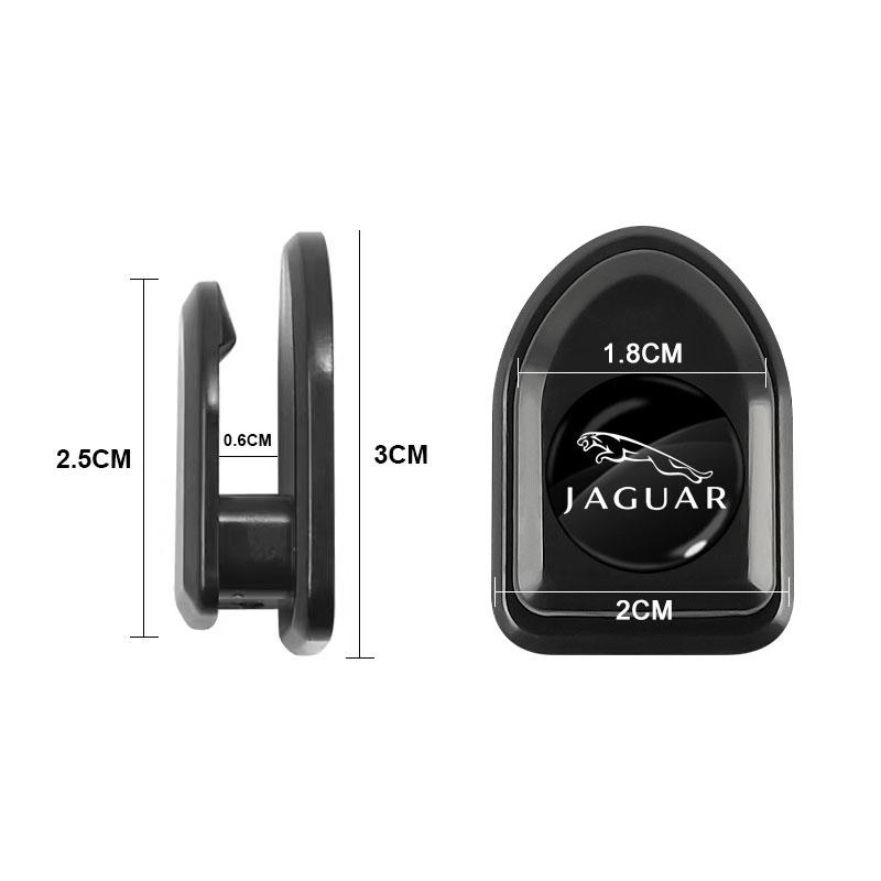 2/4 szt. Mini haczyki do samochodu Haczyki do przechowywania kabli USB, ładowarek, słuchawek, kluczy Towary samochodowe Do Jaguar XF XE XJ XJ8 X351 F Pace X Type F Type Naszyjnik Nożyczki Ubrania Brelok