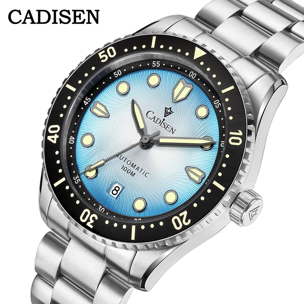 Cadisen 8245 Men's Luminous Waterproof Mechanical Watch for Business Mechanical Watch