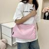 Bolsa Transversal Grande Capacidade Para Mulheres Casual Bolsa de Ombro de Nylon Para Viagens Curtas e Esportivas bolsa Diária Feminina para Deslocamento