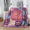 Nurse Humor Quotes Blanket Warmthful Decor Perfect for Livingroom Sofa Office Four Seasons Multipurpose Stylish Decor