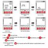 2025 New 2P 63A TUYA WiFi Smart Protector Relay Device Switch Breaker Earth Leakage over Under Voltage Energy Power KWh Meter