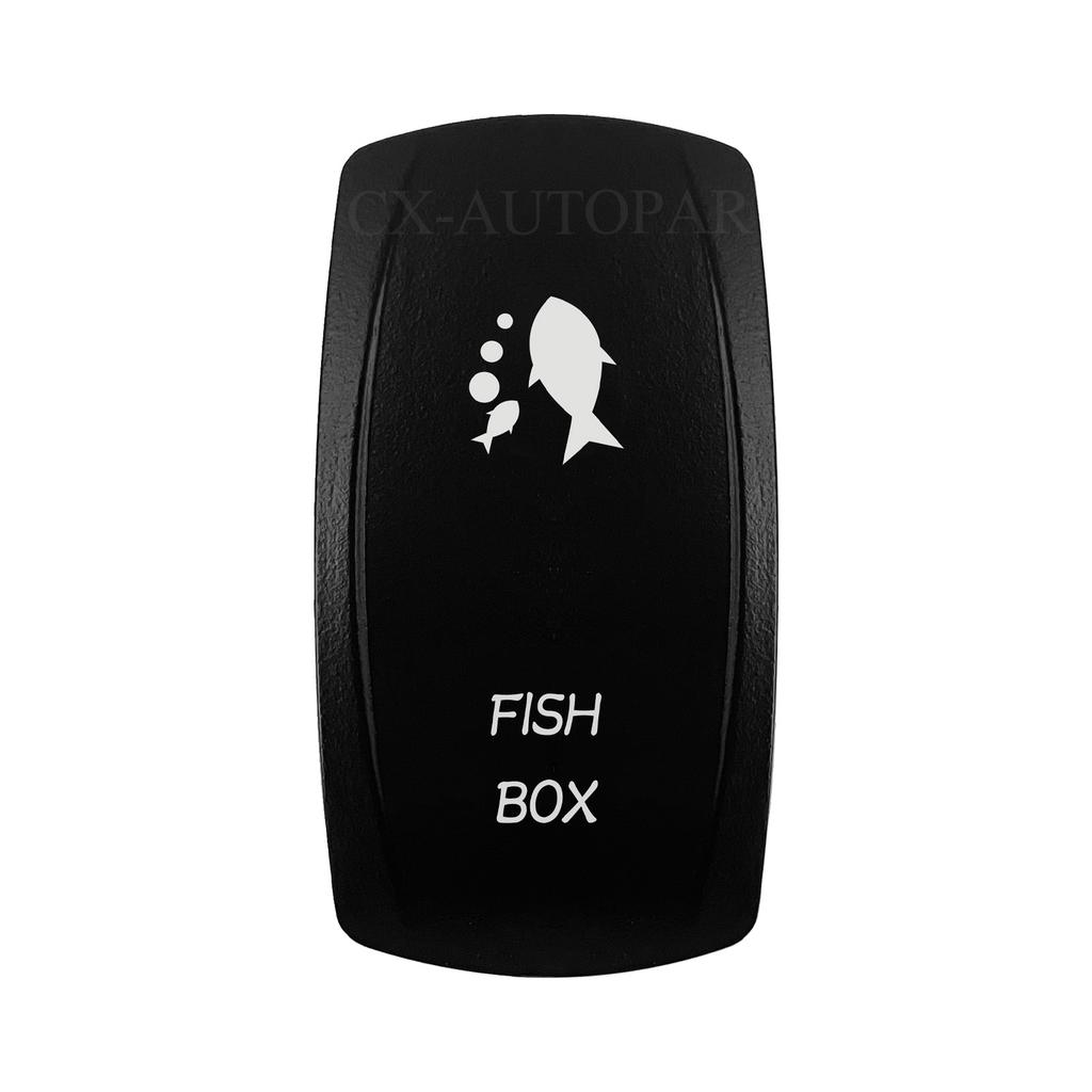 Laser-Engravable Rocker Switch Cap (No Body) - Switch Actuator Cover Replacement for 12V 24V Car Boat ATV Carling ARB Narva