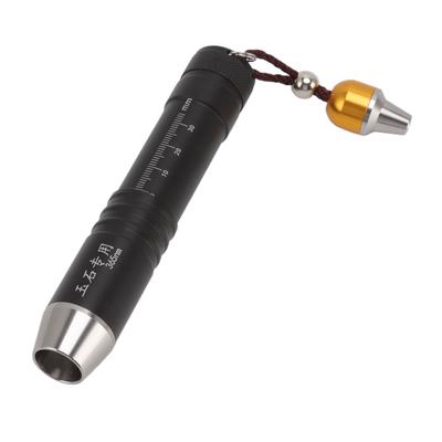 Identifikations-Taschenlampe Kleiner Durchmesser Dreifache Lichtquelle Fälschung verhindern Jadebewertung
