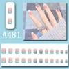 Manicure Sheet, Fake Nails, Finished Product, Simple Lemon Ice Style Manicure, Hair Change, Wearing Nails