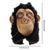 Novelty Monkey Mask Creepy Animal Chimp for Head Masks Halloween Party D 55KF