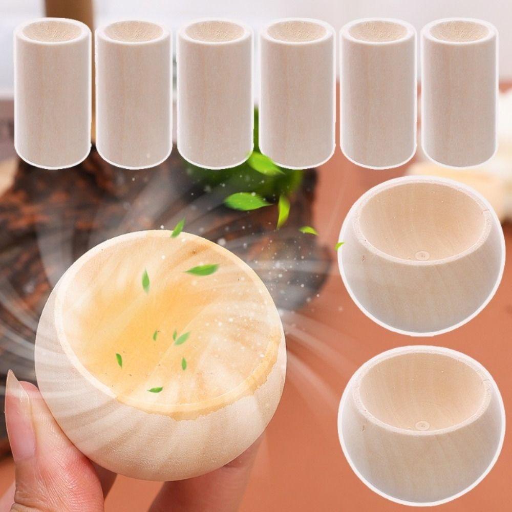 Wooden Essential Oil Diffuser Refreshing Sleep Wood Ornaments Durable Aromatherapy Inhaler