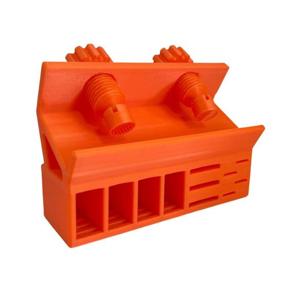 Memory Card Storage Box Monitor Mount Multi-Slots Space Saving 3D