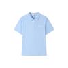 Solid Color Breathable Moisture-Wicking Comfortable Polo Shirt Women Tops L226W122-02P8