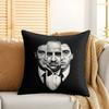 The GGodfather Movie Cushion Cover Silky Short Plush Invisible Zipper Dustproof Sofa Pillow Case For Home Decor
