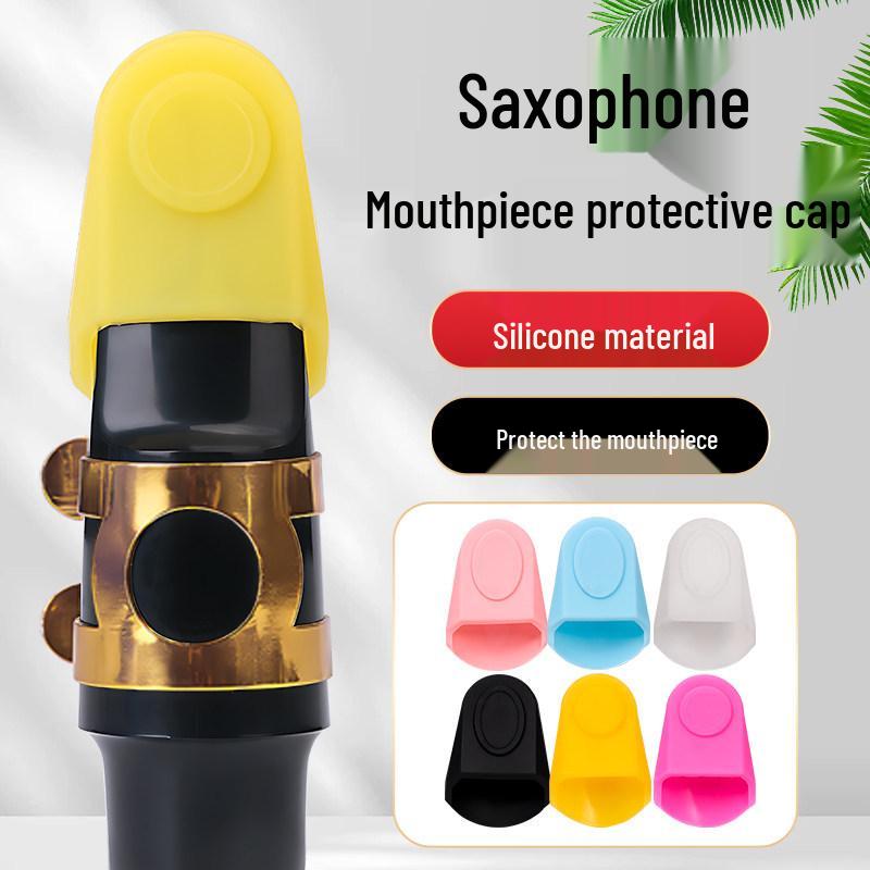 Soft Silicone Mouthpiece Protector for Alto/Tenor/Soprano Saxophone & Clarinet