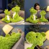 Adorable Green Dinosaur Plush Toy Soft Stuffed Animal Pillow For Sleep And Comfort